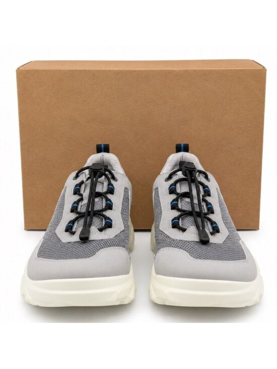 ECCO MX Low Breathru Mens 7-7.5 EU 41 Concrete Gray Mesh Outdoor Walking Sneaker main image 9